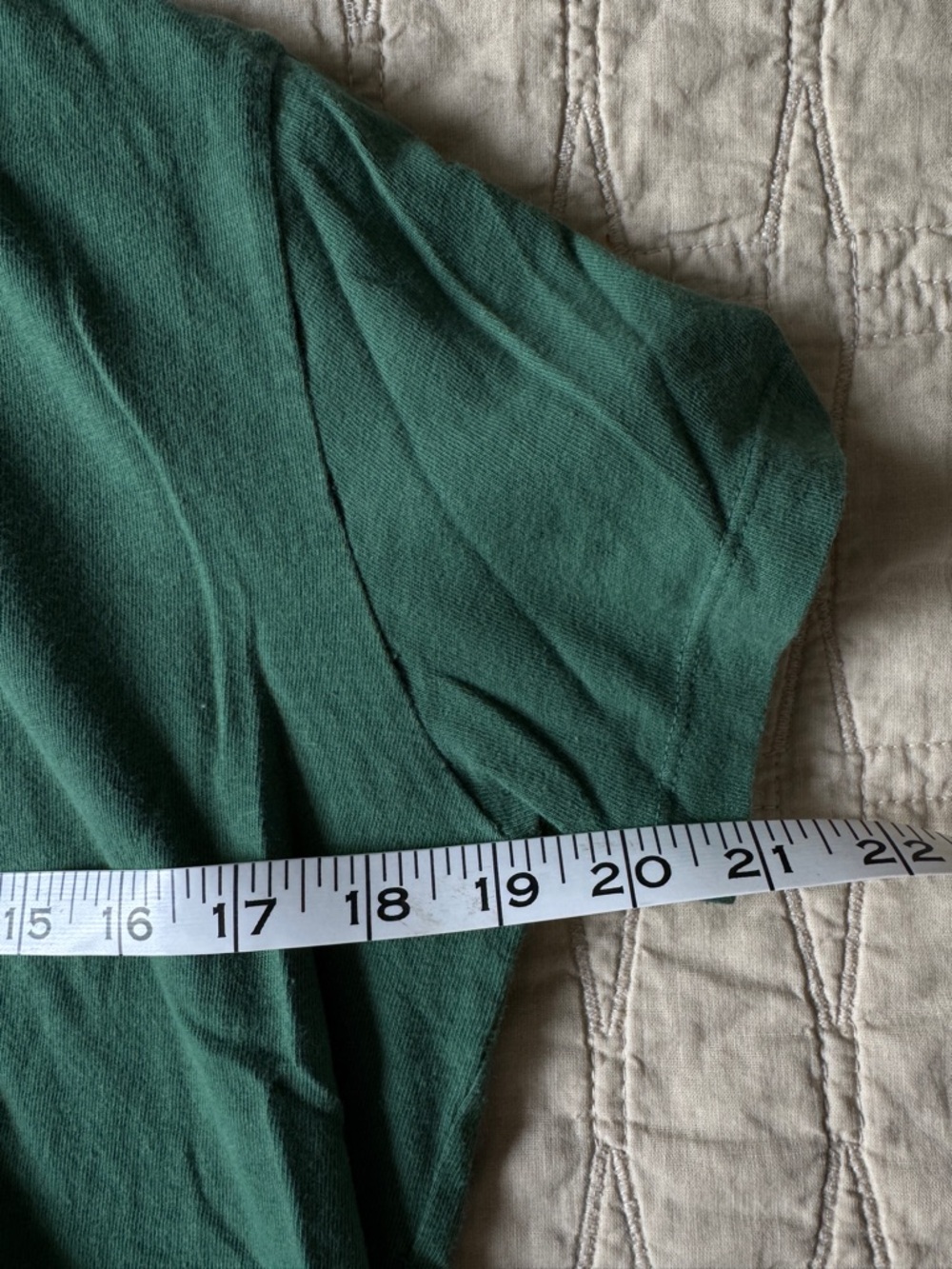 imogene + willie Green Short Sleeve Crew Tee - Picture 5 of 8